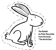 stick rabbit drawing