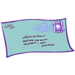 addressed envelope with a star stamp